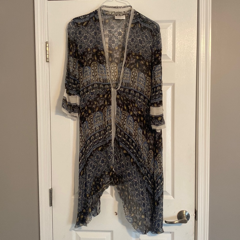 Soft surroundings gauze tunic